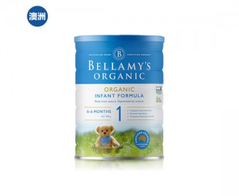 【澳洲直邮包邮】Bellamy's 贝拉米 有机奶粉1段 900克/罐（0-12个月适用）
